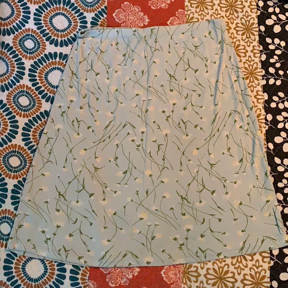 90’s Vintage J.Crew skirt in soft, stretchy rayon